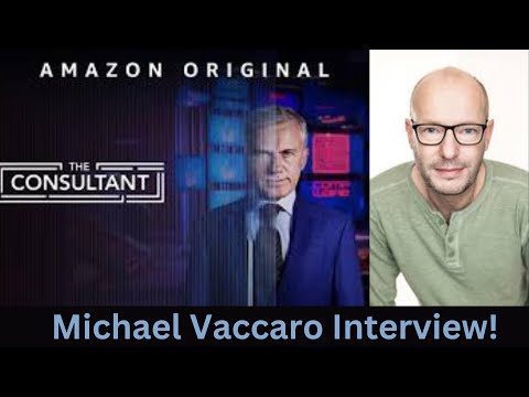 Michael Charles Vaccaro Interview! #theconsultant #amazonprime #christophwaltz