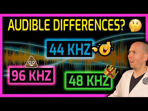 96 kHz vs 48 kHz vs 44 kHz - What's (really) the Best Sample Rate for Audio?