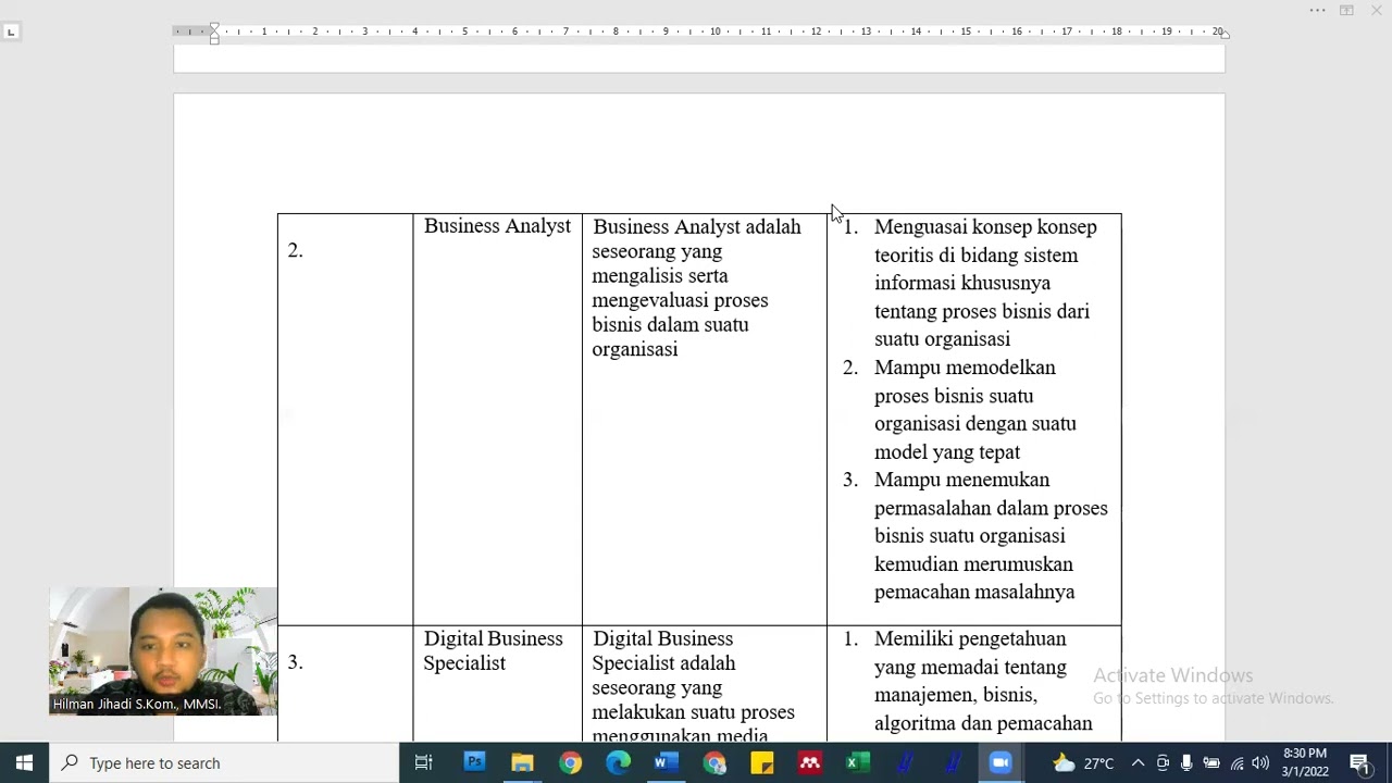 RENCANA PEMBELAJARAN SEMESTER (RPS) MATA KULIAH: PENGEMBANGAN ANIMASI DAN MULTIMEDIA