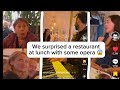 Opera Singer Suddenly Sings CARMEN In A French Restaurant