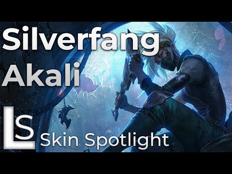 Silverfang Akali - Skin Spotlight - League of Legends