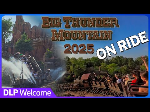 [4K POV] Big Thunder Mountain 2025 - Full On Ride - Disneyland Paris