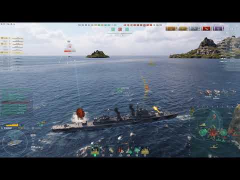 Ragnar European Destroyer | 8 Kills, 172k Dmg, AA Def Expert, Dreadnought | World of Warships Replay