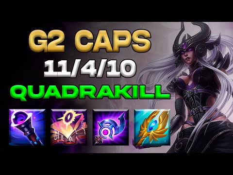 Caps Syndra vs Taliyah / LOL EUW Challenger Patch 12.11