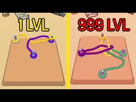 Go Knots 3D Gameplay All Levels! Part 3 (Android,IOS)