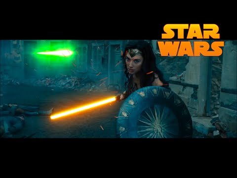 Star Wars : Wonder Woman with a Lightsaber