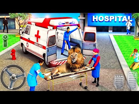 Ambulance Rescue & Animal Robot Superhero - Emergency 911 Simulator - Best Android GamePlay #3