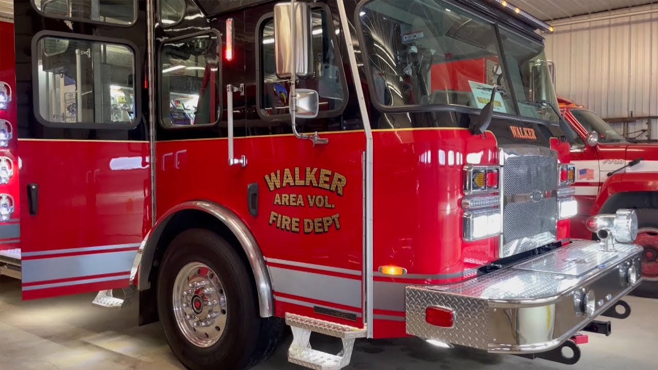 Walker Fire Department Adds New Truck to Their Station