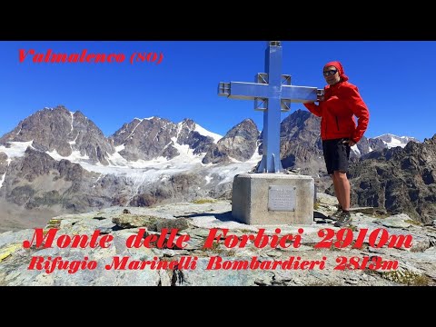 Monte delle Forbici 2910m Rifugio Marinelli 2813m  Valmalenco (SO) 8 Luglio 2022