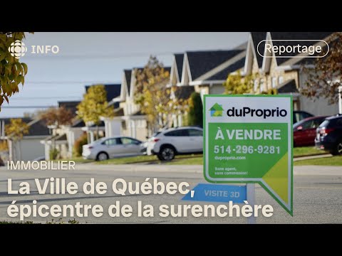 Marché immobilier : Québec frappée de plein fouet par la surenchère