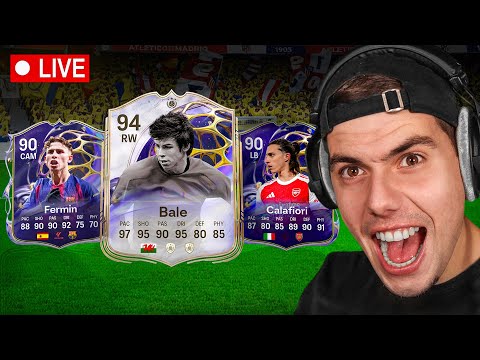 LIVE FC26 3x ICON PACK OPENEN EN MEER!! 💙 | Sebas de Jong
