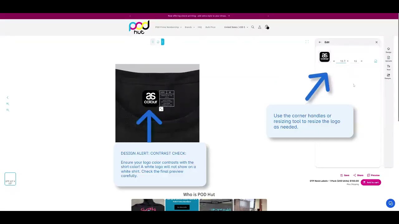 How to create Your Custom Neck Tags DTF?