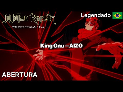 Jujutsu Kaisen 3ª Temporada - Abertura | "AIZO" | Tradução em Português