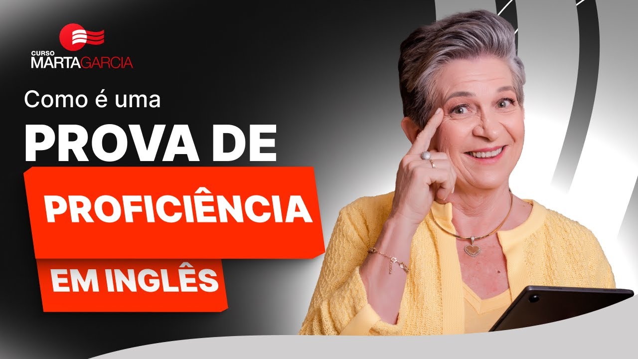 Como é uma prova de proficiência em inglês?