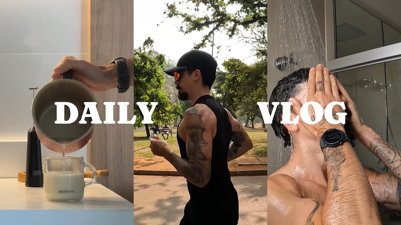 Daily vlog: Um dia de treino, trabalho e café em São Paulo