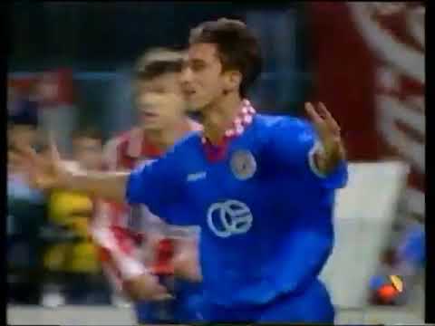 1997/98.- NK Croatia Zagreb 1 Vs. Atlético Madrid 1 (Copa UEFA - Octavos (Ida))