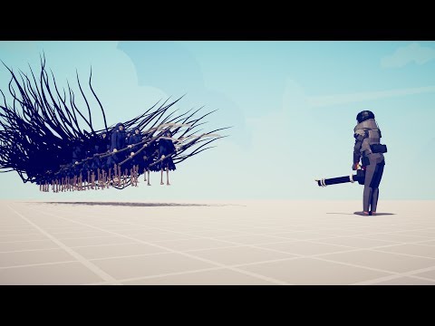 MINIGUN vs 50 UNITS - Totally Accurate Battle Simulator TABS