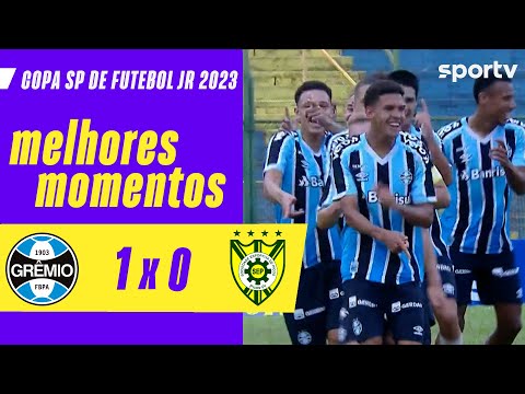 Gols e lances de Grêmio x Picos
