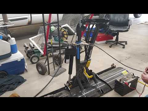 DIY UTV Snow Plow Power Angling 1