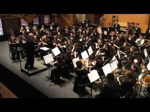 Allegro Youth Wind Ensemble at Syracuse University/Climb to Glory~by William Palange 3/26/17