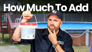 POOL CHEMICALS for Beginners: HOW MUCH TO ADD and the RIGHT ORDER