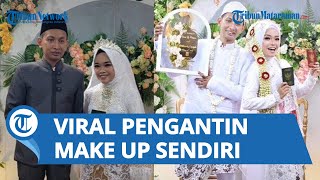 Viral Video Pengantin Wanita Dandan Sendiri karena MUA Telambat Datang, Pinjam Kebaya Tetangga