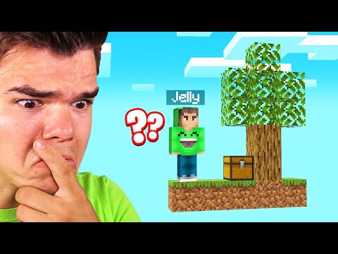 EPIC 2D MINECRAFT SKYBLOCK ft. Jelly! (Mind-Blowing)