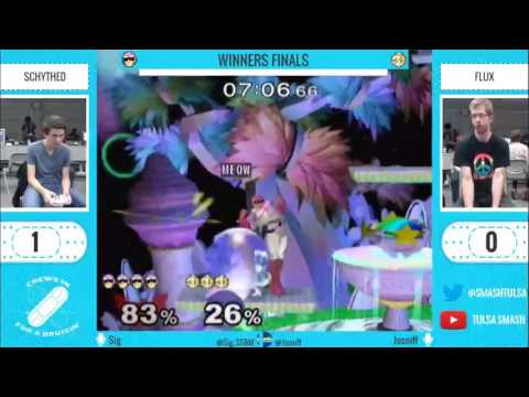 Crews in for a Bruisin' 4 - Schythed (C. Falcon) vs Flux (Peach) - Singles Winners Finals