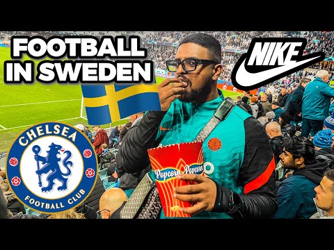 NIKE SENT ME TO SWEDEN FOR A FOOTBALL GAME! ⚽️