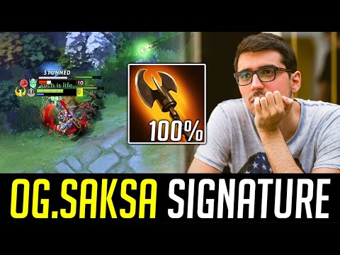 OG.Saksa Signature Hero CLOCKWERK is back! DOTA 2