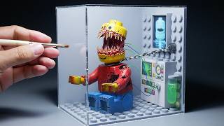 How to Make the Scariest LEGO in the Laboratory Diorama