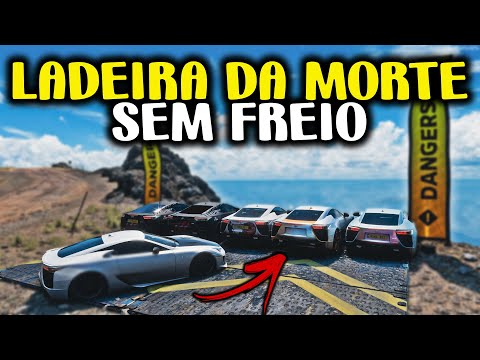 DEATH SLOPE WITHOUT BRAKES - HE'S A THIEF - FORZA HORIZON 5 GAMEPLAY