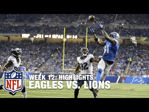 Eagles vs. Lions | Week 12 Highlights | NFL