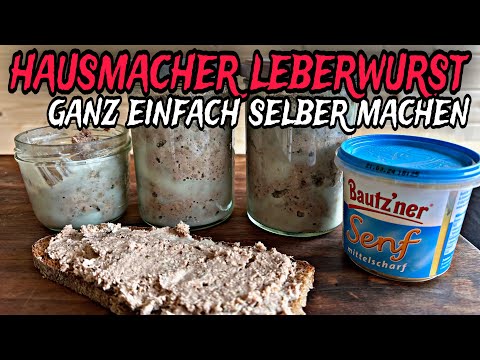 Make liverwurst completely from scratch / Step-by-step instructions
