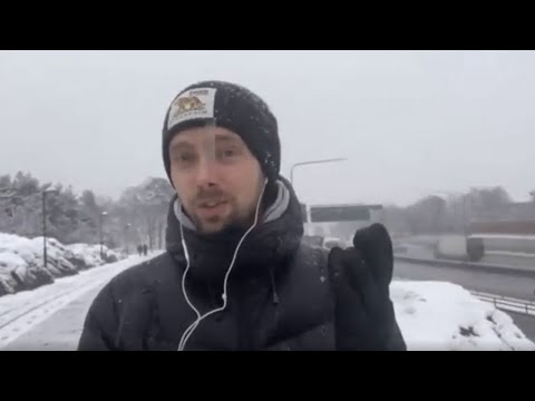 SNÖSMOCKA! Klass 1-varning i Stockholm  - kan bli 15 cm snö