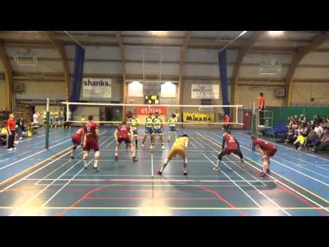 ABINET Roman #10, 1-3 Axis Shanks Guibertin - Topvolley Callant Antwerpen (17 Janvier 2016)