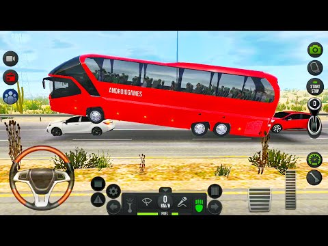 Mexico, Canada and USA Maps - Real Ultimate Bus Simulator #8 - Android Gameplay