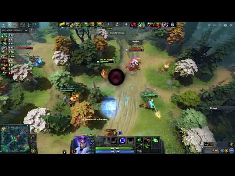 NaVi VS OG Dota 2 Midas Mode Highlights