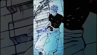 gojo saturo vs sukuna fight manga edit #anime #shorts #viral #manga
