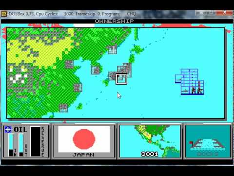 Command HQ (DOS) gameplay - YouTube