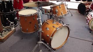 Video thumbnail for SOLD Vintage 1960's Gretsch Round Badge Drum Set 20, 13, 16 by A Drummer's Tradition
