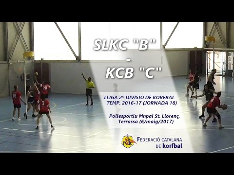 SLKC B - KCB C (J18 2ªDiv) Lliga Nac. 2ª Div. de Korfbal 2016-17