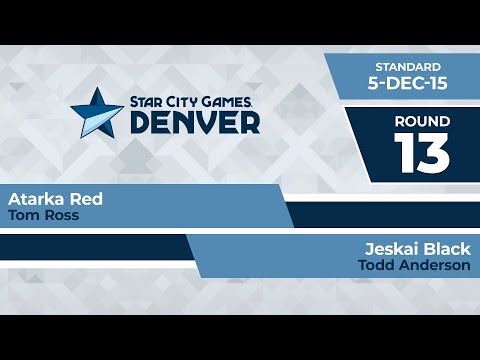 SCGDEN: Round 13 - Tom Ross vs Todd Anderson | Standard