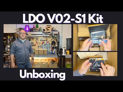 Ldo Voron 0.2-S1 Kit Unboxing