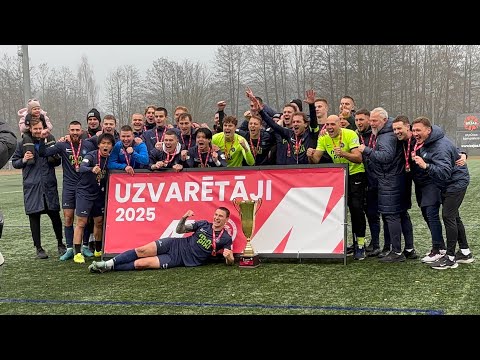 Ogre United titula mačš!(Intervija un kausa pacelšana beigās!)