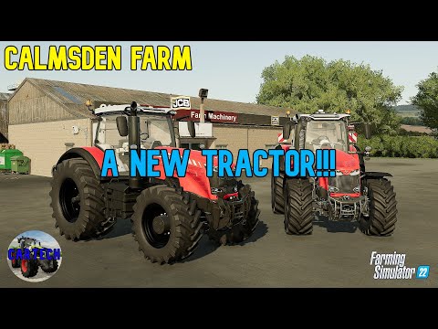 NEW TRACTOR TIME!!! Calmsden Farm Ep 65 - Farming Simulator 22