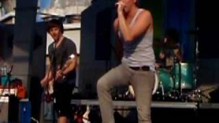 Holiday Parade Driving Away