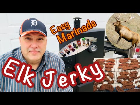 How to make Elk Jerky | A Great Marinade for Venison...