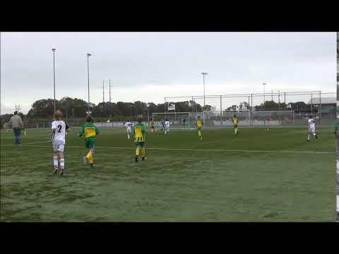 doelpunt DSO JO11-1 vs Voorschoten '97 JO11-1 (07-10-2017)