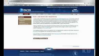 How To Search Federal Court Records Using PACER with the ICIJ